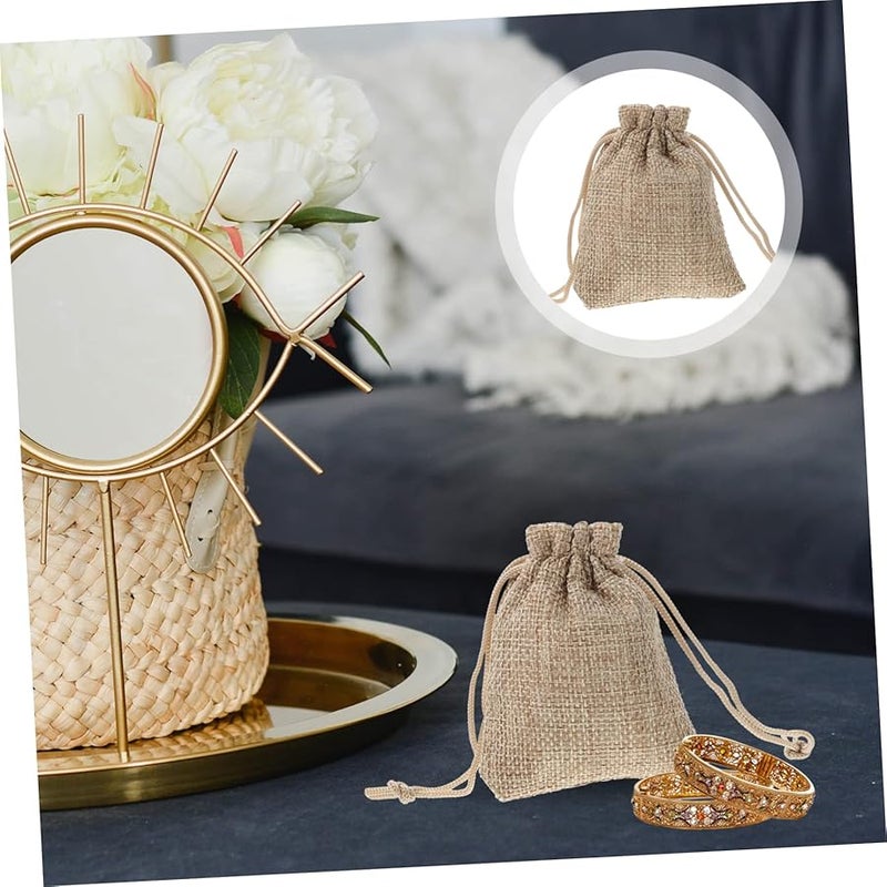 FOMIYES 50 Pcs Drawstring Storage Bags for Parties Weddings Festivals Candy Pouches - Image 5